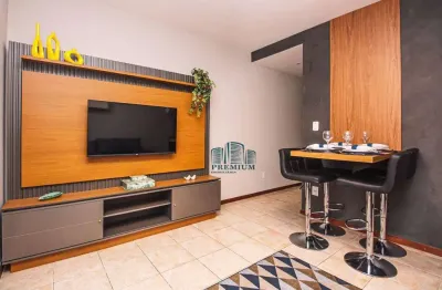 Apartamento com 1 quarto para alugar, todo mobiliado - centro - juiz de fora/mg