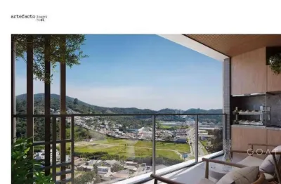 Apartamento residencial à venda, praia brava, itajaí - ap0087.