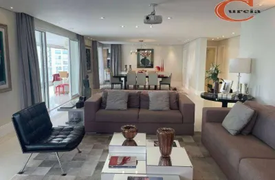Apartamento com 4 dormitórios, 380 m² - venda por r$ 10.900.000,00 ou aluguel por r$ 58.800,00/mês - campo belo - são paulo/sp
