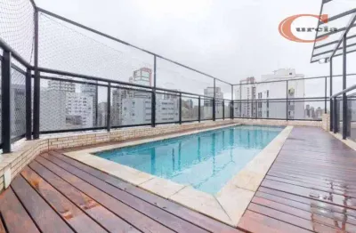 Cobertura com 3 dormitórios à venda, 320 m² por r$ 5.000.000,00 - paraíso - são paulo/sp
