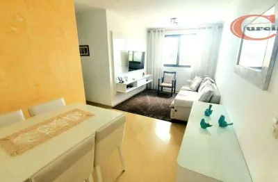 Apartamento com 2 dormitórios à venda, 54 m² por r$ 371.000,00 - vila campestre - são paulo/sp