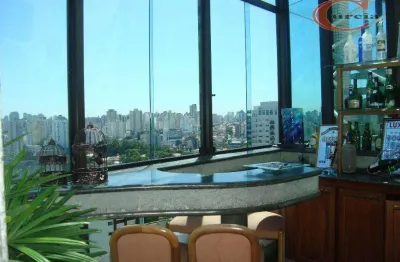 Cobertura com 5 dormitórios à venda, 540 m² por r$ 4.500.000,00 - moema - são paulo/sp