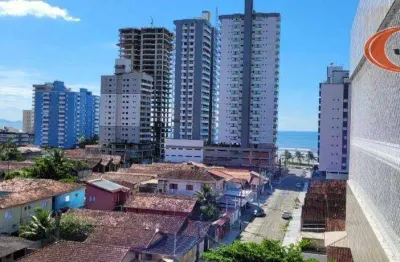 Apartamento com 2 dormitórios à venda, 68 m² por r$ 420.000,00 - maracanã - praia grande/sp