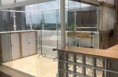 Cobertura à venda, 131 m² por r$ 690.000,00 - jardim celeste - são paulo/sp