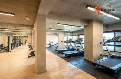 Apartamento com 1 dormitório à venda, 26 m² por r$ 445.000,00 - moema - são paulo/sp