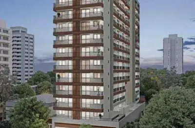 Apartamento com 1 dormitório à venda, 24 m² por r$ 370.000,00 - campo belo - são paulo/sp