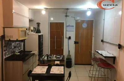Flat com 1 dormitório à venda, 40 m² por r$ 164.000,00 - liberdade - são paulo/sp