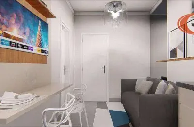 Apartamento com 2 dormitórios à venda, 35 m² por r$ 319.000,00 - vila monumento - são paulo/sp