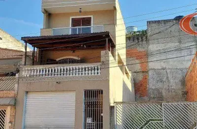 Sobrado com 3 dormitórios à venda, 150 m² por r$ 552.000,00 - conjunto habitacional turística - são paulo/sp