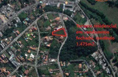 Terreno à venda, 1475 m² por r$ 870.000,00 - jardim ângela (zona sul) - são paulo/sp