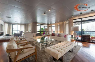 Apartamento com 4 dormitórios à venda, 560 m² por r$ 3.000.000,00 - real parque - são paulo/sp