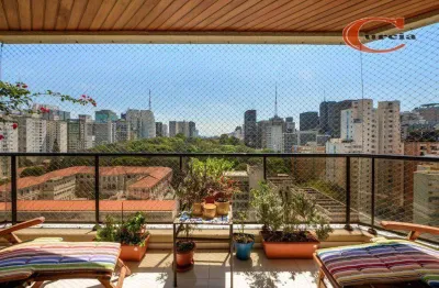 Cobertura com 4 dormitórios à venda, 455 m² por R$ 9.000.000,00 - Jardim Paulistano - São Paulo/SP