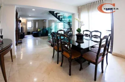 Cobertura com 4 dormitórios à venda, 345 m² por r$ 2.450.000,00 - indianópolis - são paulo/sp
