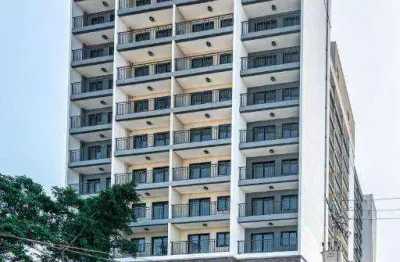 Studio com 1 dormitório à venda, 26 m² por r$ 615.000,00 - moema - são paulo/sp