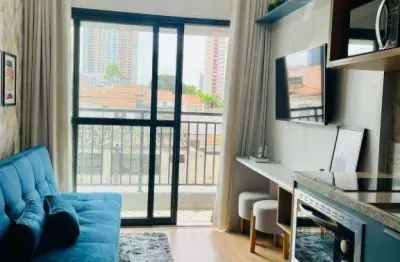 Apartamento com 1 dormitório para alugar, 33 m² por r$ 3.950/mês - ipiranga - são paulo/sp