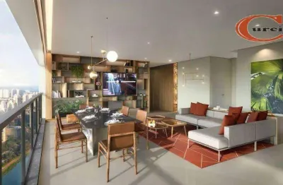 Apartamento com 3 dormitórios à venda, 142 m² por r$ 3.445.000,00 - real parque - são paulo/sp