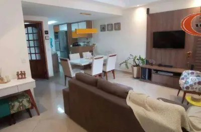 Sobrado com 3 dormitórios à venda, 95 m² por r$ 595.000,00 - jardim rina - santo andré/sp