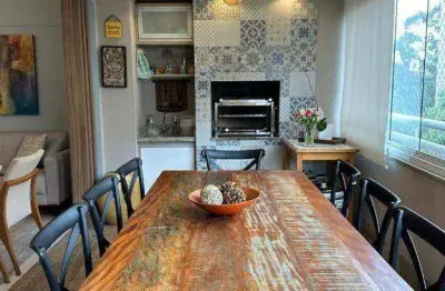 Apartamento com 4 dormitórios à venda, 141 m² por r$ 1.400.000,00 - panamby - são paulo/sp