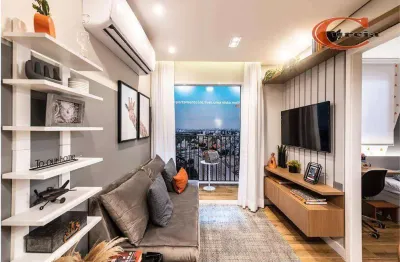Apartamento com 2 dormitórios à venda, 37 m² por r$ 430.000,00 - vila gomes - são paulo/sp