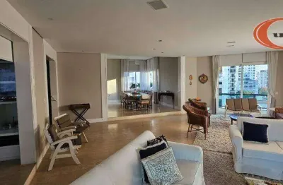 Apartamento com 4 dormitórios à venda, 243 m² por r$ 2.500.000,00 - moema - são paulo/sp
