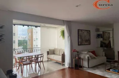 Apartamento com 4 dormitórios à venda, 200 m² por r$ 2.200.000,00 - brooklin - são paulo/sp