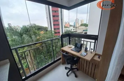 Studio com 1 dormitório à venda, 37 m² por r$ 559.000 - mirandópolis - são paulo/sp