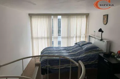 Apartamento duplex com 1 dormitório, 49 m² - venda por r$ 560.000,00 ou aluguel por r$ 4.150,00/mês - vila clementino - são paulo/sp
