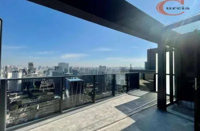Cobertura duplex com 1 dormitório à venda, 76 m² por r$ 2.250.000 - vila olímpia - são paulo/sp