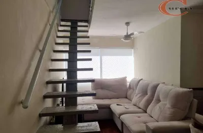 Cobertura com 3 dormitórios à venda, 137 m² por r$ 850.000 - vila guarani zona sul - são paulo/sp