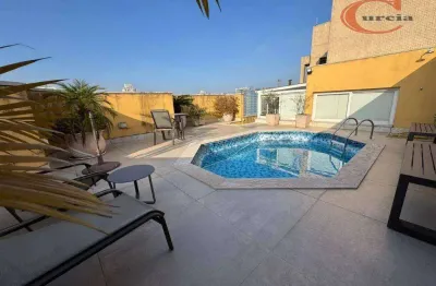 Cobertura com 3 dormitórios à venda, 225 m² por r$ 2.250.000,00 - chácara inglesa - são paulo/sp