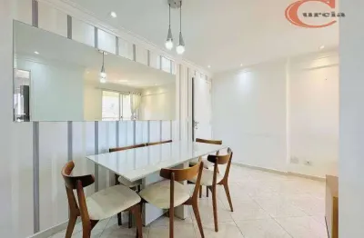 Apartamento com 2 dormitórios para alugar, 52 m² por r$ 3.115,00/mês - vila das mercês - são paulo/sp