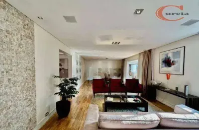 Apartamento com 3 dormitórios à venda, 206 m² por r$ 2.875.000,00 - campo belo - são paulo/sp