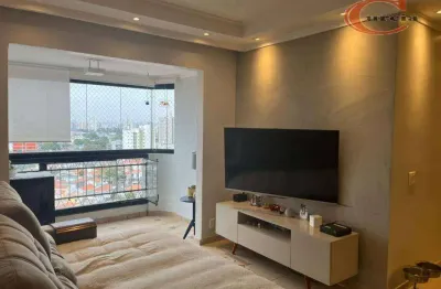 Apartamento com 3 dormitórios à venda, 93 m² por r$ 815.000,00 - vila santo estéfano - são paulo/sp
