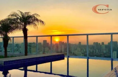 Apartamento com 1 dormitório para alugar, 33 m² por R$ 4.050,00/mês - Campo Belo - São Paulo/SP