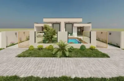 Casa com 3 quartos à venda na Rua Engenheiro Batista Ribas Quase Esquina Com Rua Apucarana - Casa 02, Brejatuba, Guaratuba