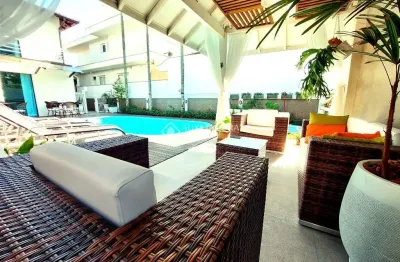 Casa com 5 quartos à venda na rua dos cações, 411, jurerê internacional, florianópolis, 360 m2 por r$ 4.500.000