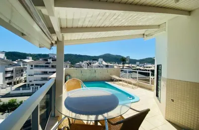 Cobertura com 2 quartos à venda na rua das gaivotas, 1517, ingleses do rio vermelho, florianópolis, 188 m2 por r$ 1.500.000