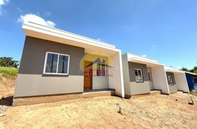 Casa com 2 quartos à venda na california, nova santa rita  por r$ 256.000
