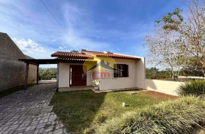 Casa em condomínio fechado com 3 quartos à venda no berto círio, nova santa rita  por r$ 349.900