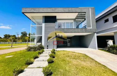 Casa em condomínio fechado com 5 quartos à venda no sanga funda, nova santa rita  por r$ 1.600.000