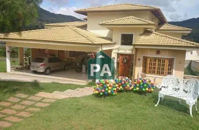 Casa em condomínio fechado com 5 quartos à venda no bortolan norte i, poços de caldas  por r$ 2.120.000