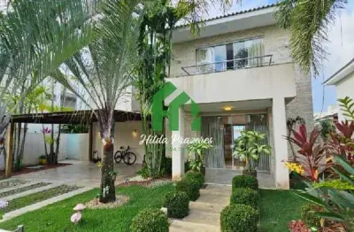 Casa em condomínio fechado com 4 quartos à venda na alphaville litoral norte 1, alphaville (abrantes), camaçari, 349 m2 por r$ 2.300.000