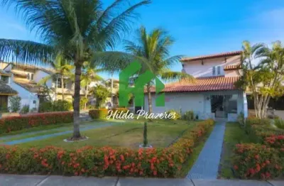 Casa de alto padrão em condomínio à venda em lauro de freitas-ba, parque jockey club: 5 quartos, 4 suítes, 2 salas, 5 banheiros, 3 vagas de garagem, 200m².