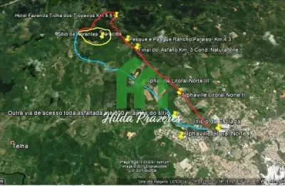 Imperdível sítio à venda em camaçari-ba, bairro de abrantes com 175.546m² de área