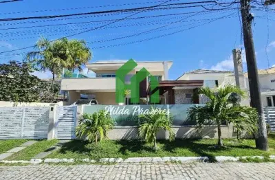 Casa de luxo à venda em condomínio exclusivo em lauro de freitas-ba, 4 suítes, 4 vagas, 242m² de área!