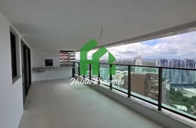 Imperdível: apartamento de luxo à venda em salvador-ba, 4 quartos, 4 suítes, 3 vagas na caminho das árvores - 250m²