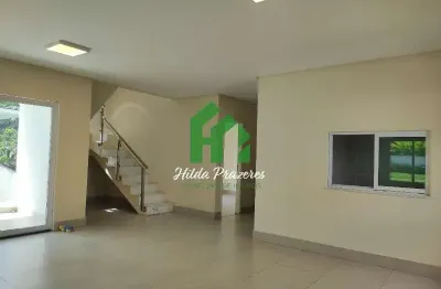 Casa de alto padrão em condomínio para locação em alphaville litoral norte i, camaçari-ba: 4 quartos, 1 suíte, 1 sala, 4 banheiros, 8 vagas de garagem, 285m².