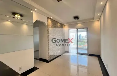 Aluguel de apto 02 dorm, varanda gourmet, 02 vagas - vila guarani