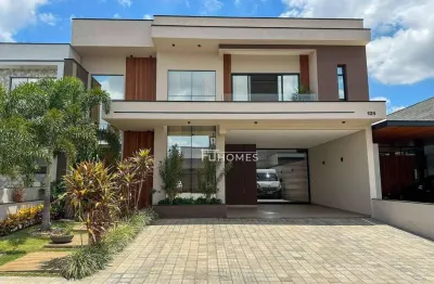 Sobrado com 3 dormitórios à venda, 275 m² por r$ 2.300.000,00 - condomínio dona maria josé - indaiatuba/sp