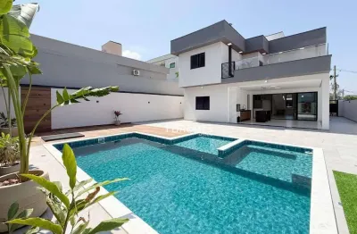 Sobrado com 3 dormitórios à venda, 328 m² por r$ 3.458.000,00 - condomínio helvetia park ii - indaiatuba/sp